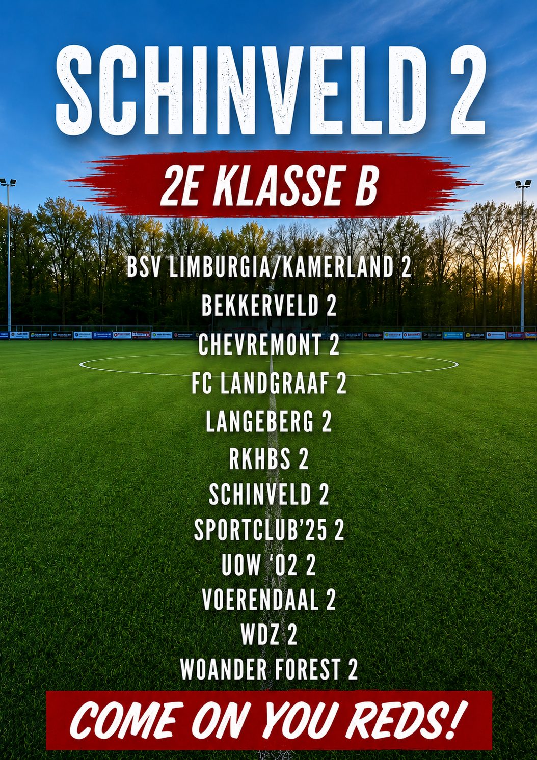 Competitie-indeling Schinveld 2