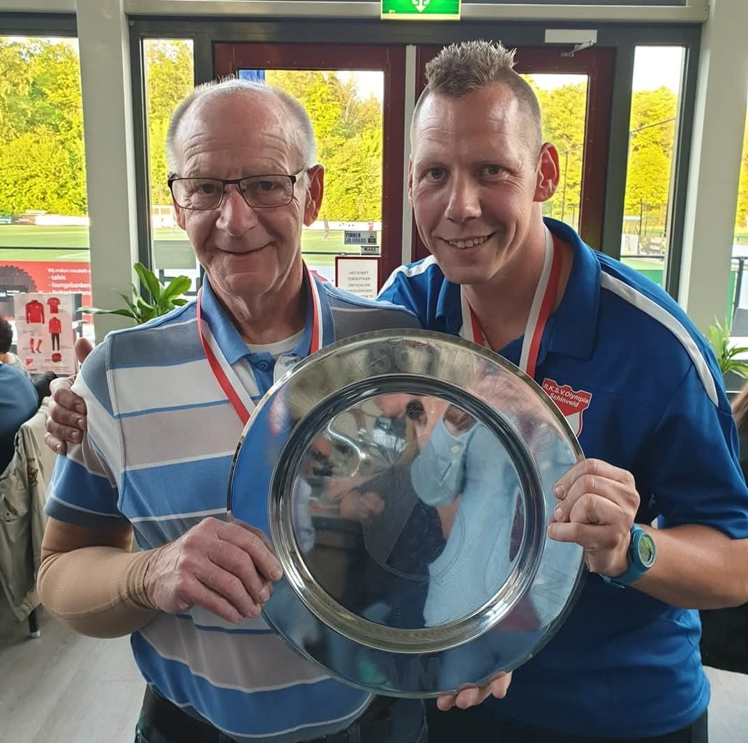 Lambert Hendriks (links) en Bjorn Hendriks (rechts)